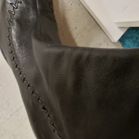 Michelle K leather soft leather boots 10m - Picture 3 of 11